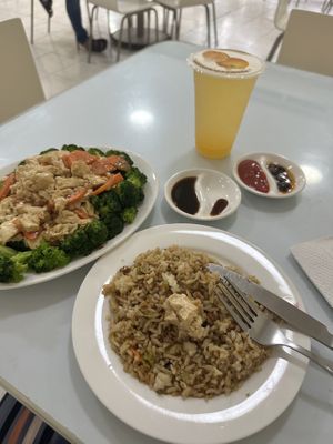 Big portions   at Loving Hut in Panama City