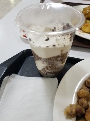 Vegan Tiramasu at Loving Hut in Panama City