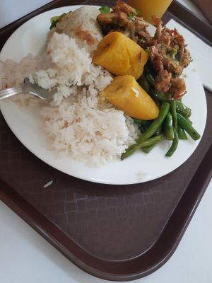 Rice at Loving Hut in Panama City