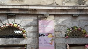 Entrance at Sereny Ice Cream in Pula