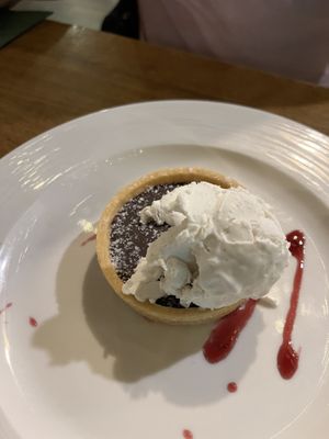 Chocolate & orange tart  at Johnny Foxes & The Den in Inverness