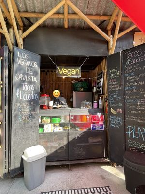   at Los Veganos de Canasta in Mexico City