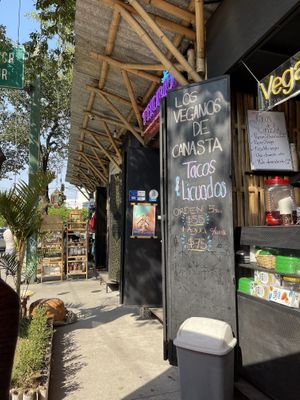   at Los Veganos de Canasta in Mexico City