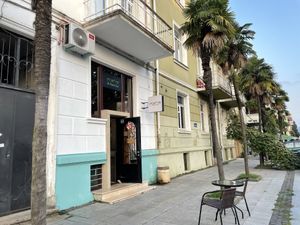 Entrance at Go Vegan Cafe in Batumi