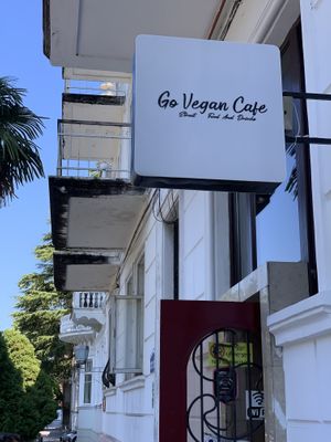 Go vegan cafe in Batumi, Georgia 🇬🇪  #Veganuary at Go Vegan Cafe in Batumi