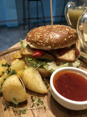   at Go Vegan Cafe in Batumi