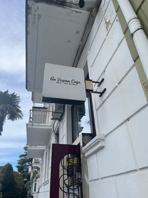   at Go Vegan Cafe in Batumi