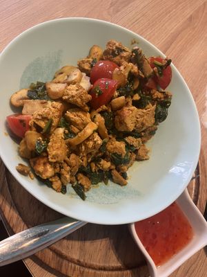 Tofu scramble   at Go Vegan Cafe in Batumi