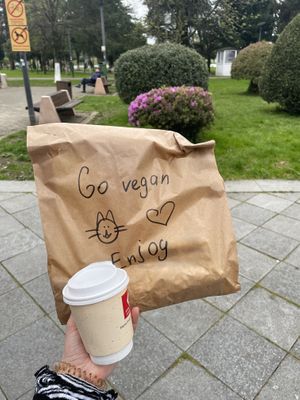   at Go Vegan Cafe in Batumi