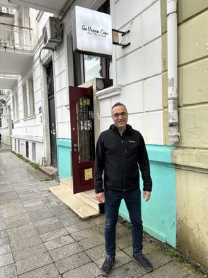   at Go Vegan Cafe in Batumi