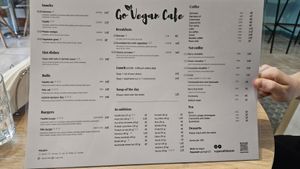  at Go Vegan Cafe in Batumi