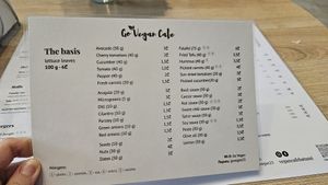  at Go Vegan Cafe in Batumi