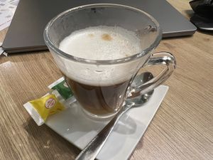 Latte  at Go Vegan Cafe in Batumi