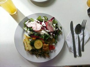 From the buffet 🧡 at Loving Hut - Xalapa in Xalapa