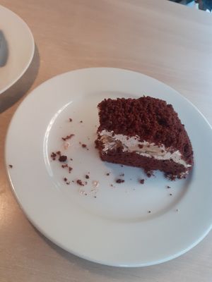 Mole cake at Loving Hut - Vinohrady in Prague