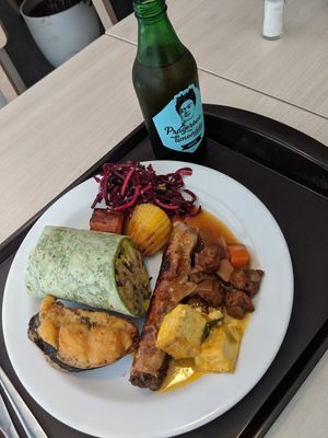 Lunch at Loving Hut - Vinohrady in Prague