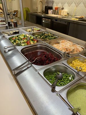 Buffet at Loving Hut - Vinohrady in Prague