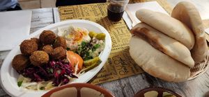   at Atomic Falafel in Florence