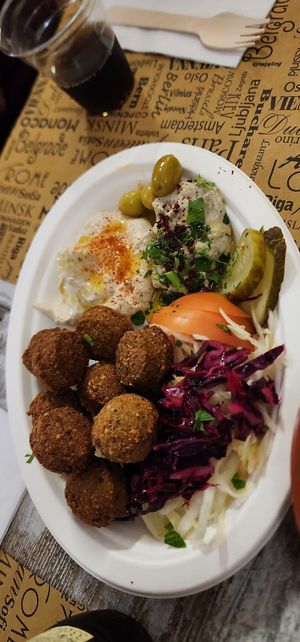   at Atomic Falafel in Florence