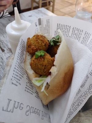  at Atomic Falafel in Florence