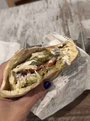 best falafel ever   at Atomic Falafel in Florence