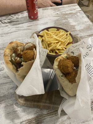   at Atomic Falafel in Florence