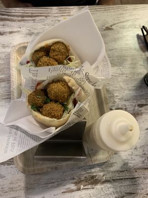   at Atomic Falafel in Florence