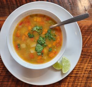 Sopa de Arbejas at Global Café in Memphis