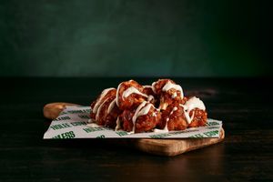 Vegan wings at Holee Cowless in Cheltenham