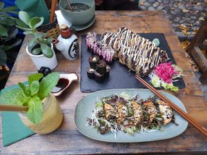 Full table at Nori in Potsdam