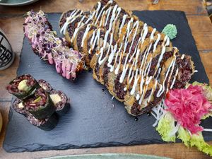 Sushi arrangement at Nori in Potsdam