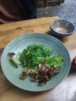 Seaweed salad at Nori in Potsdam