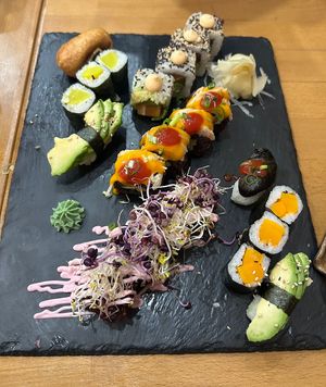 Sushiplatte für 2   at Nori in Potsdam