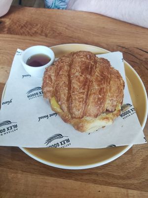 Bacon and cheese croissants at Alex Gooch Artisan Baker - Whitchurch in Cardiff