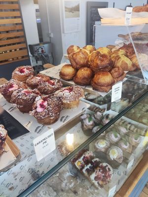 Caramel croissants at Alex Gooch Artisan Baker - Whitchurch in Cardiff