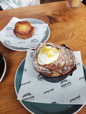 Cruffin and croissants at Alex Gooch Artisan Baker - Whitchurch in Cardiff