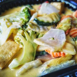 Veggies and Tofu in Mango Sauce at T2SON in Aachen