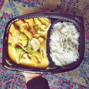 Veggies and Tofu in Mango Sauce at T2SON in Aachen