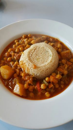 Morrocan Chickpea Tagine  at The Kitchen on Great Moor Street in Bolton