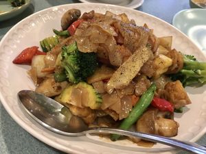 Drunken Noodles   at Thai O-Cha in Ocean City