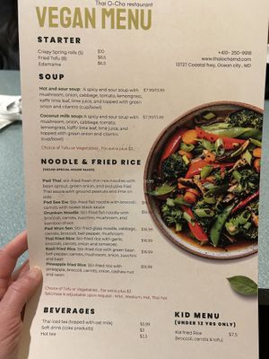   at Thai O-Cha in Ocean City