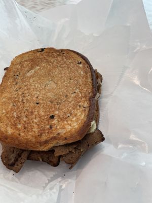 Vegan Rubin with sauerkraut  at GRASS fed in Rochester