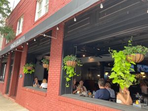 Front of the house. View from Erie Street at Sage Karma Kitchen in Willoughby