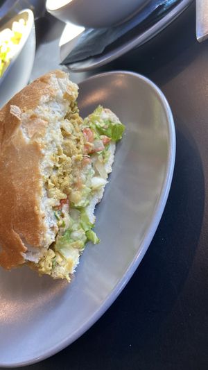 Chickpea sandwich   at Sage Karma Kitchen in Willoughby