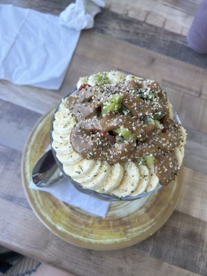 Vegan açaí bowl  at Grain & Berry in Maitland