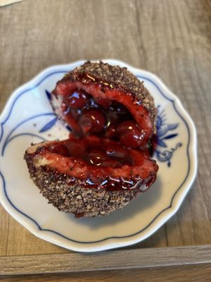 cherries  at Knedlín in Prague