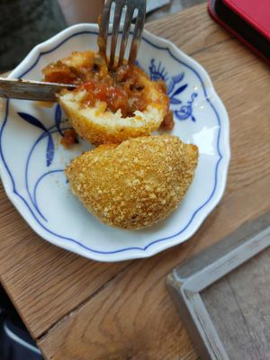 Ratatouille knedlik at Knedlín in Prague