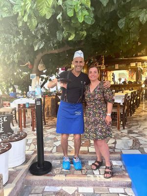  at Taverna Eva in Crete