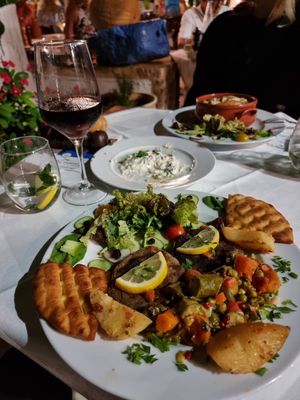  at Taverna Eva in Crete