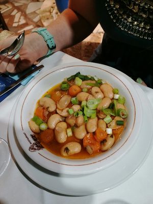 Giant bean stew at Taverna Eva in Crete